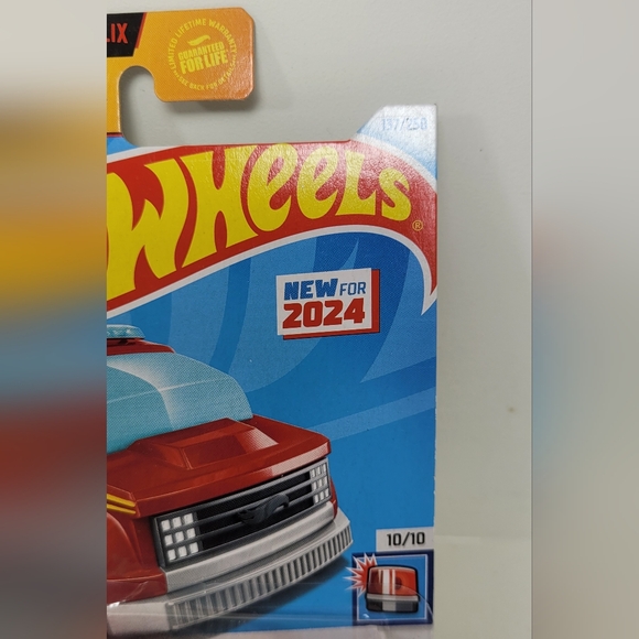 Rapid Pulse Toy Car - Red and White - Picture 4 of 6